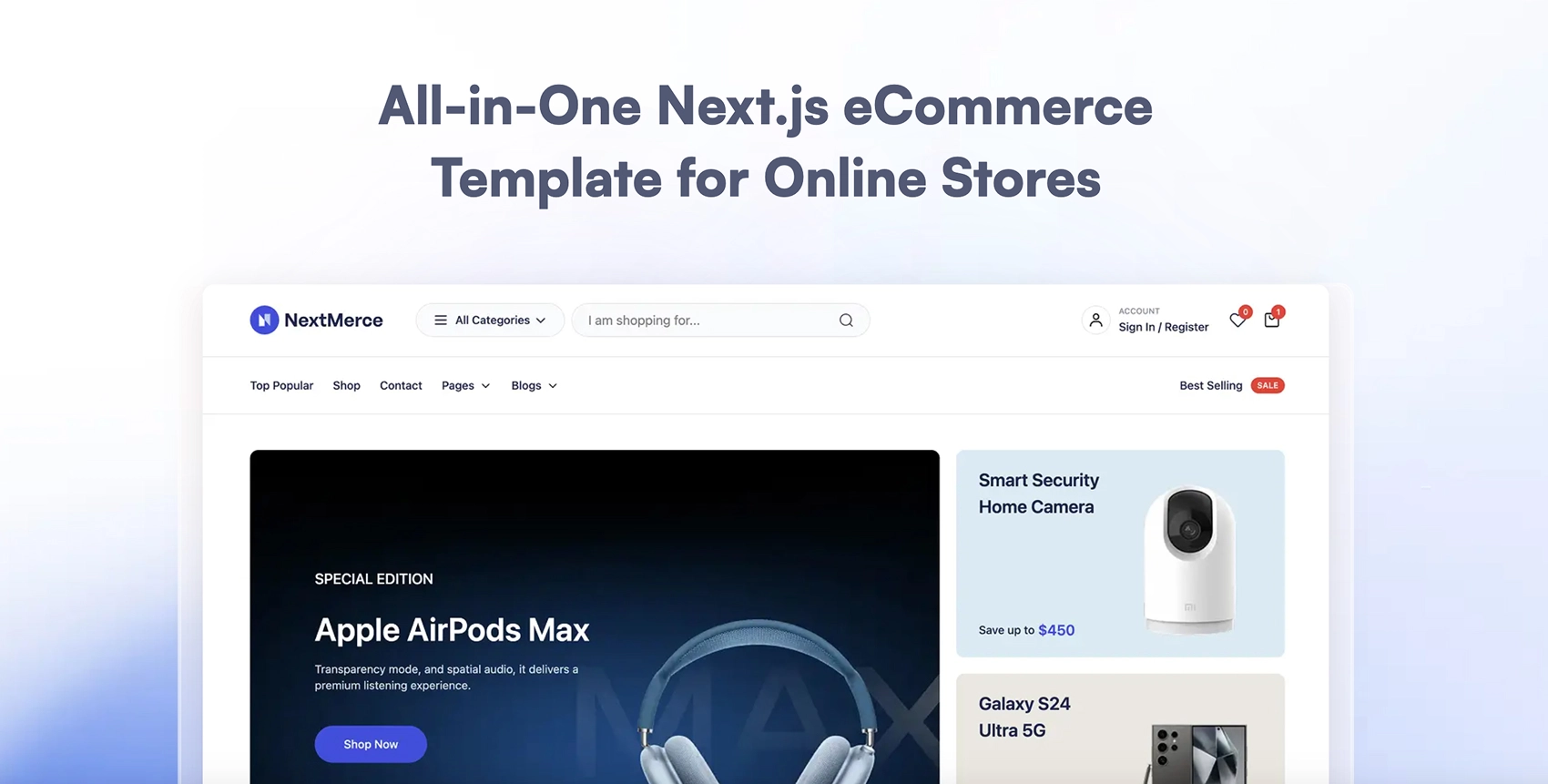 NextMerce | E-Commerce